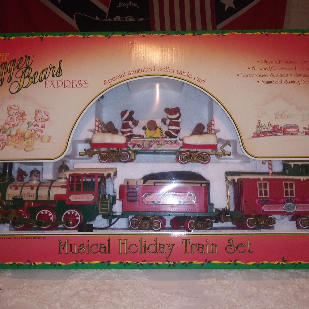 Brand New Musical holiday train set